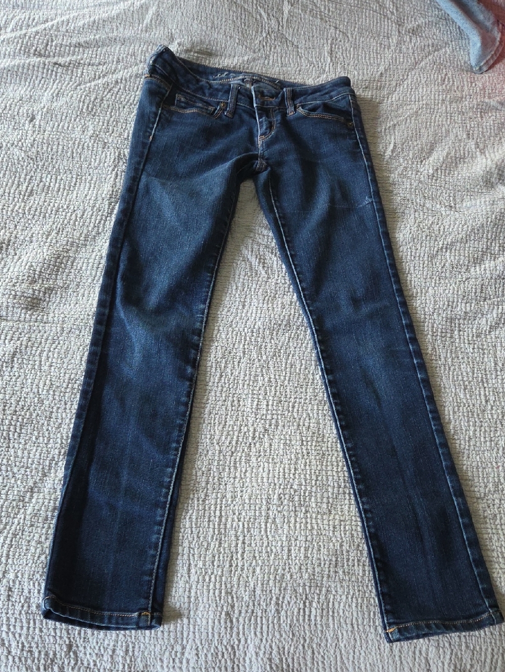 American Eagle Outfitters Navy Blue Skinny Jeans